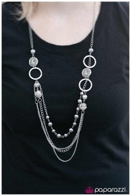 Ready for Romance - silver - Paparazzi necklace