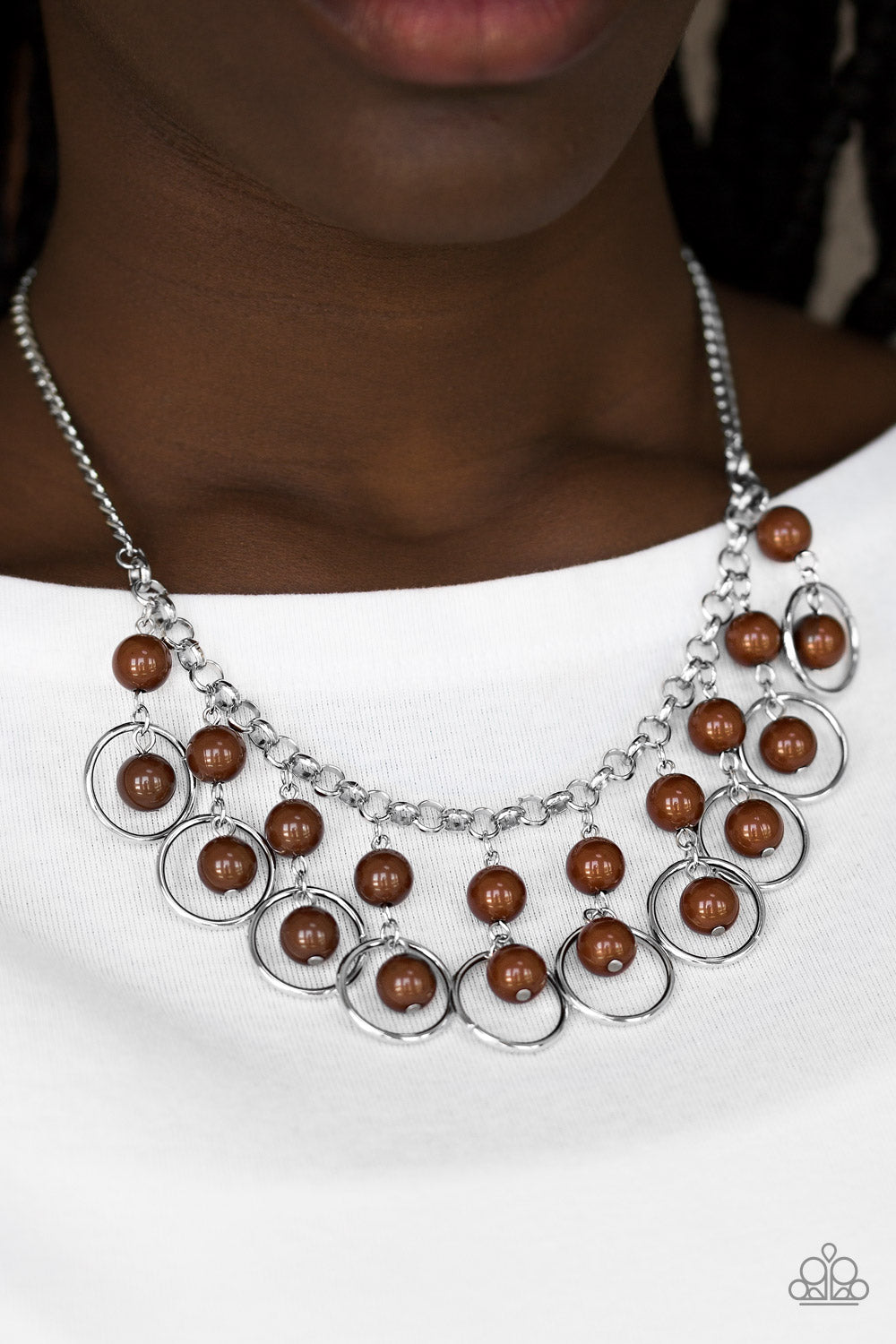 Really Rococo - brown - Paparazzi necklace