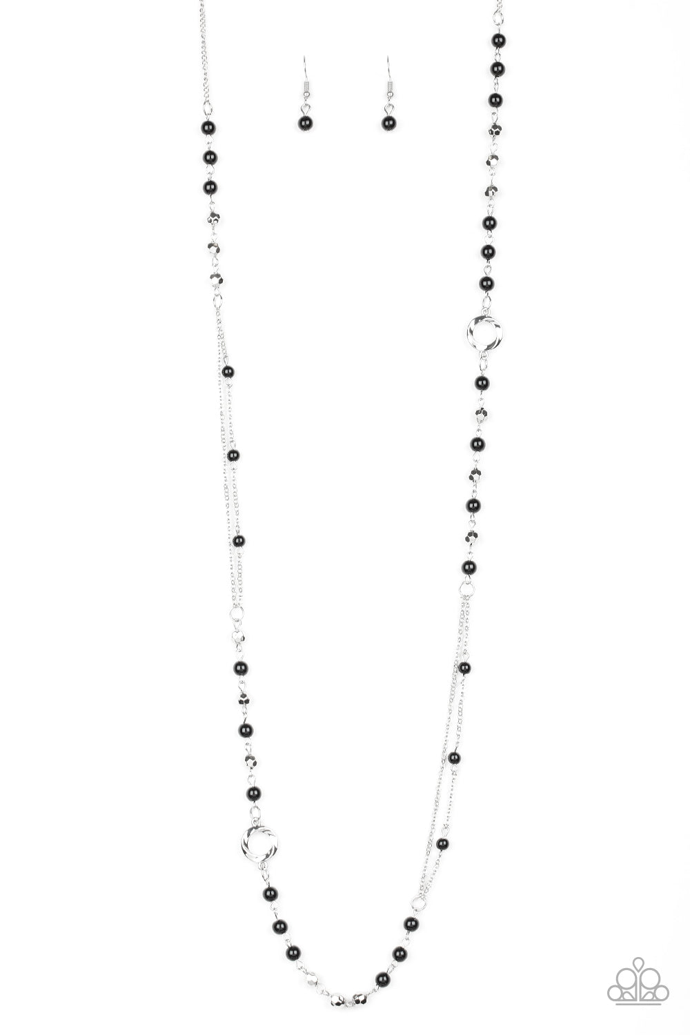 Really Refined - black - Paparazzi necklace