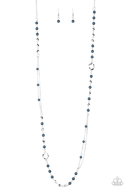 Really Refined - blue - Paparazzi necklace