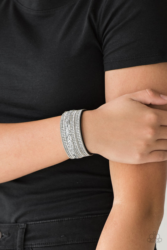 Really Rock Band - black - Paparazzi bracelet