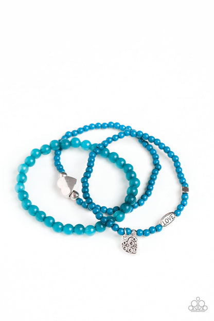 Really Romantic - blue - Paparazzi bracelet