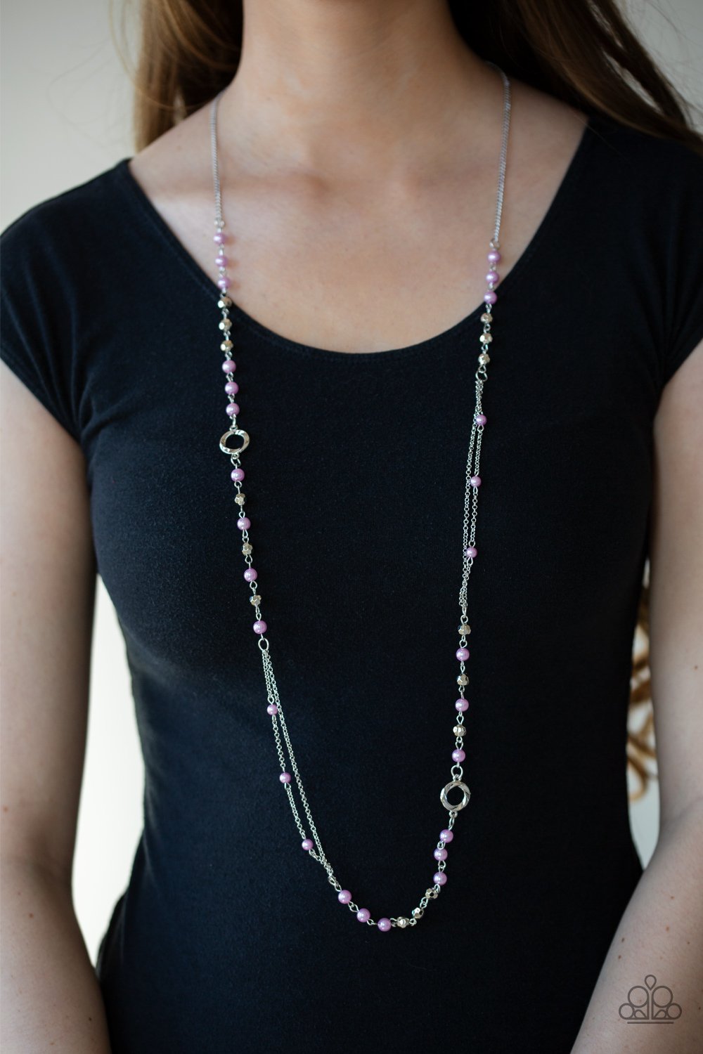 Really Refined - purple - Paparazzi necklace