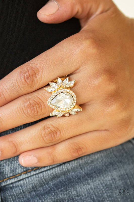 Really Regal-gold-Paparazzi ring