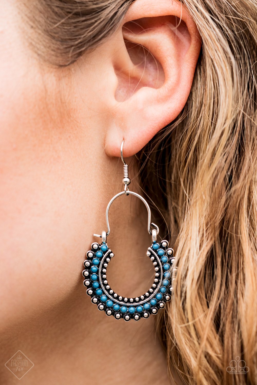 Really Rumba - blue - Paparazzi earrings