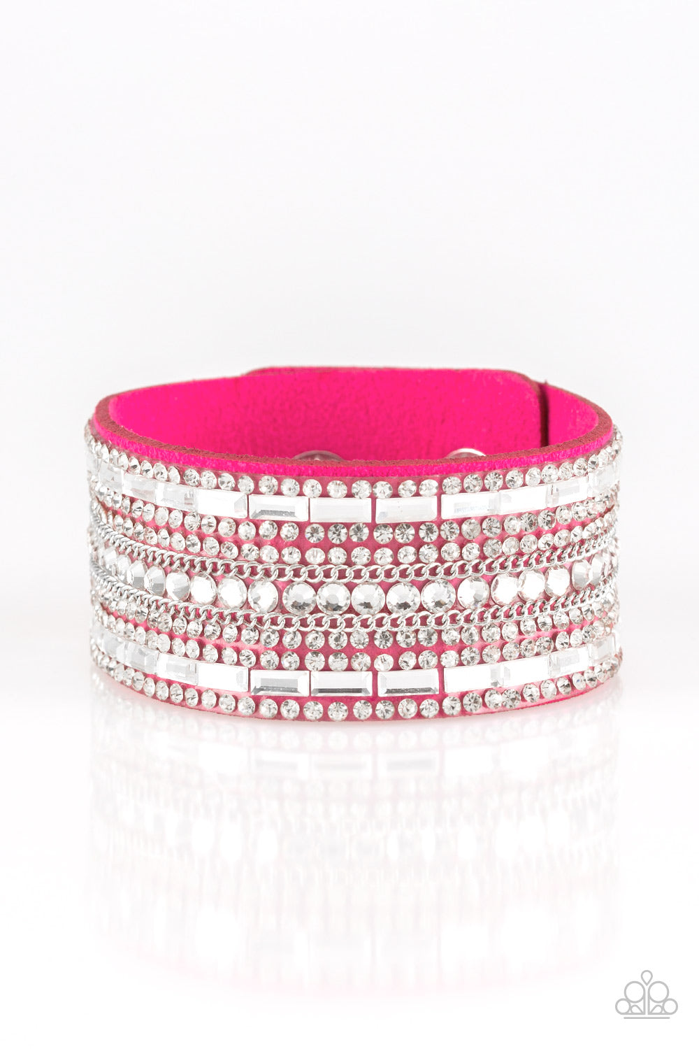 Rebel Radiance - pink - Paparazzi bracelet