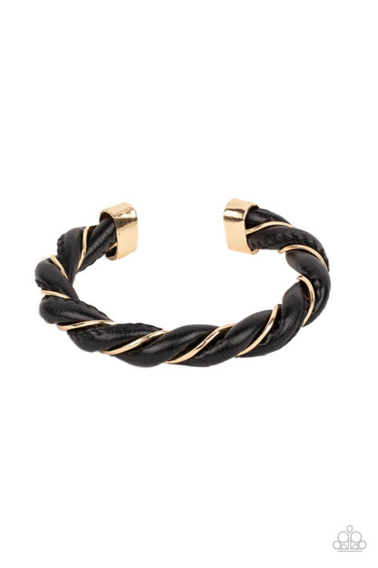 Rebel Relic - gold - Paparazzi MENS bracelet