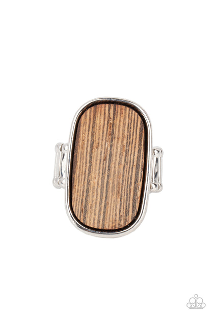 Reclaimed Refinement - brown - Paparazzi ring