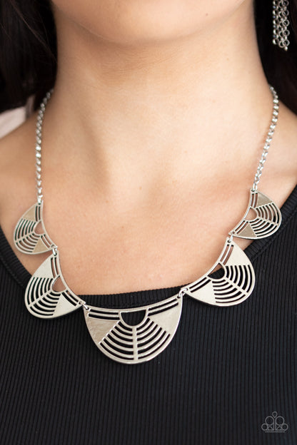Record Breaking Radiance - silver - Paparazzi necklace