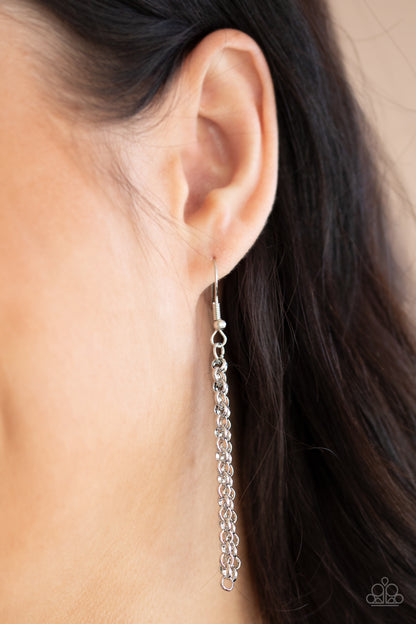 Record Breaking Radiance - silver - Paparazzi necklace