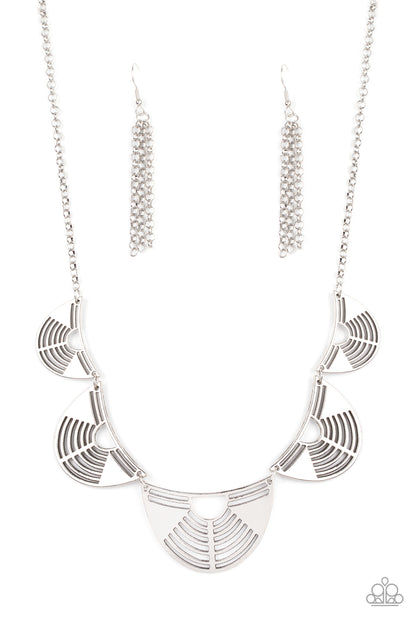 Record Breaking Radiance - silver - Paparazzi necklace
