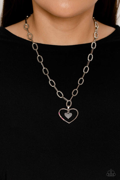 Refulgent Romance - pink - Paparazzi necklace