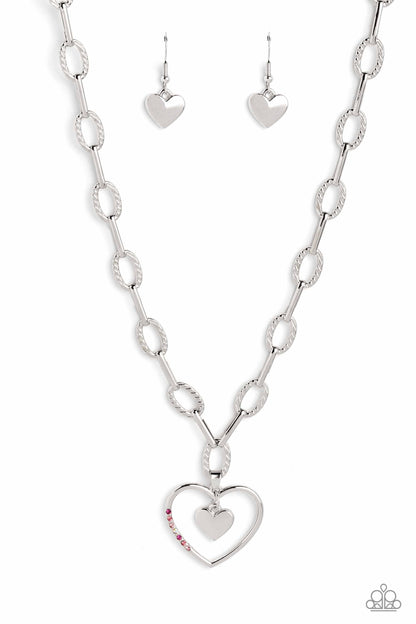 Refulgent Romance - pink - Paparazzi necklace