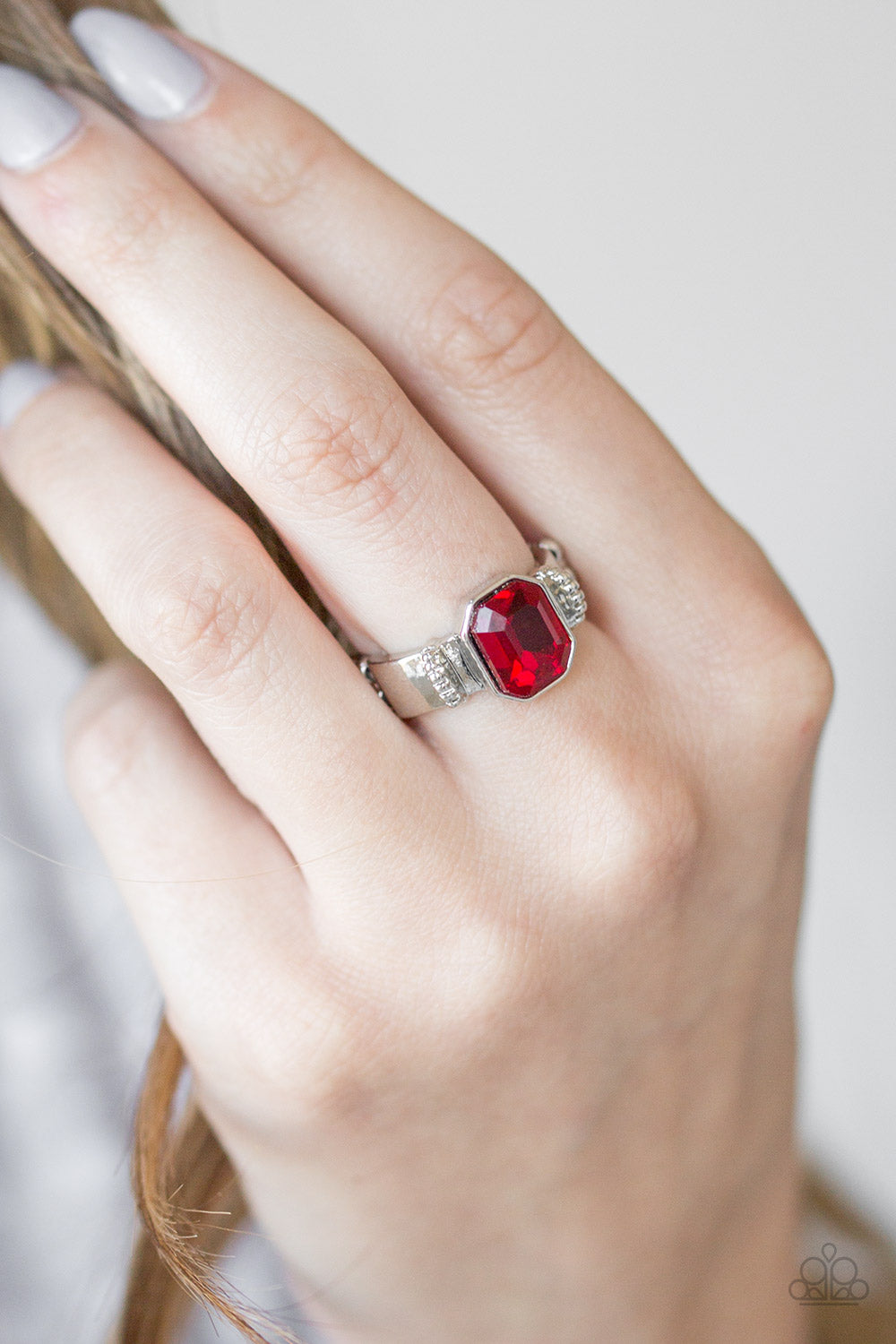 Regal Relic - red - Paparazzi ring