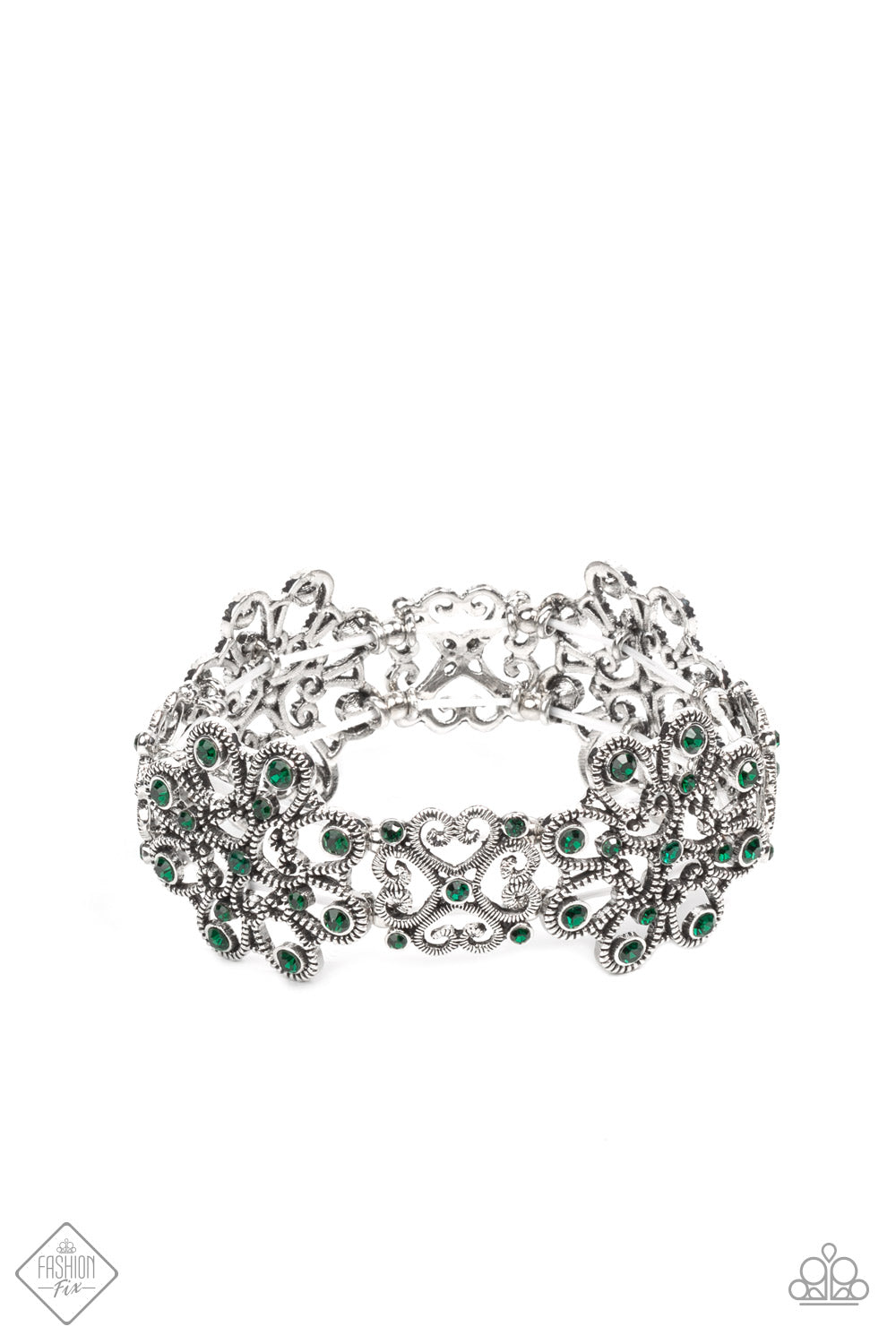 Regal Recognition - green - Paparazzi bracelet