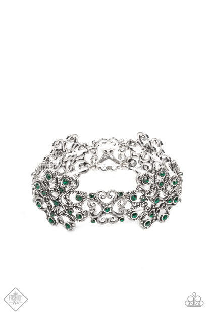 Regal Recognition - green - Paparazzi bracelet