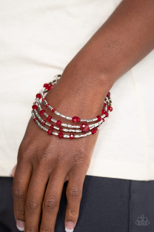 Regal Remix - red - Paparazzi bracelet