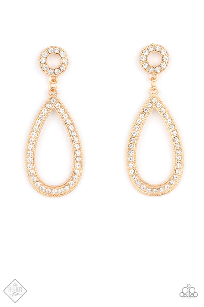 Regal Revival - gold - Paparazzi earrings