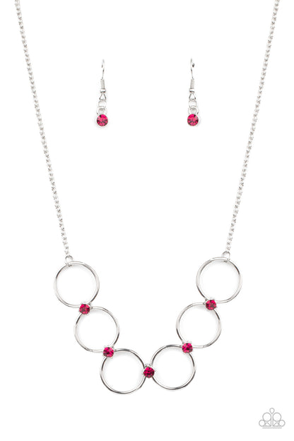 Regal Society - pink - Paparazzi necklace