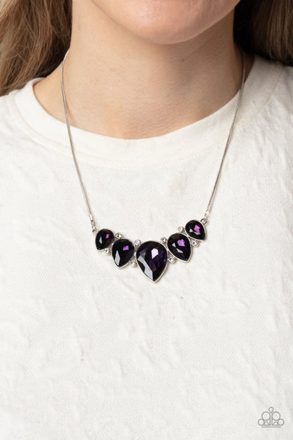 Regally Refined - purple - Paparazzi necklace