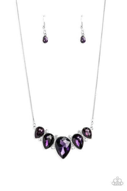 Regally Refined - purple - Paparazzi necklace