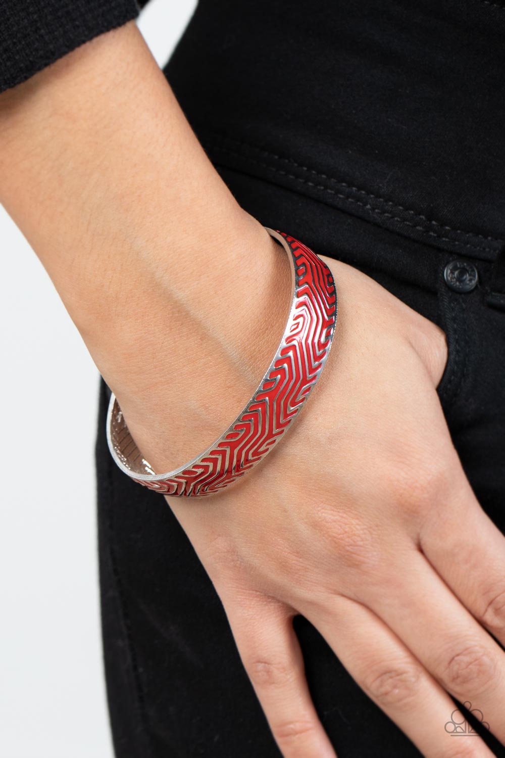 Relic Raider - red - Paparazzi bracelet