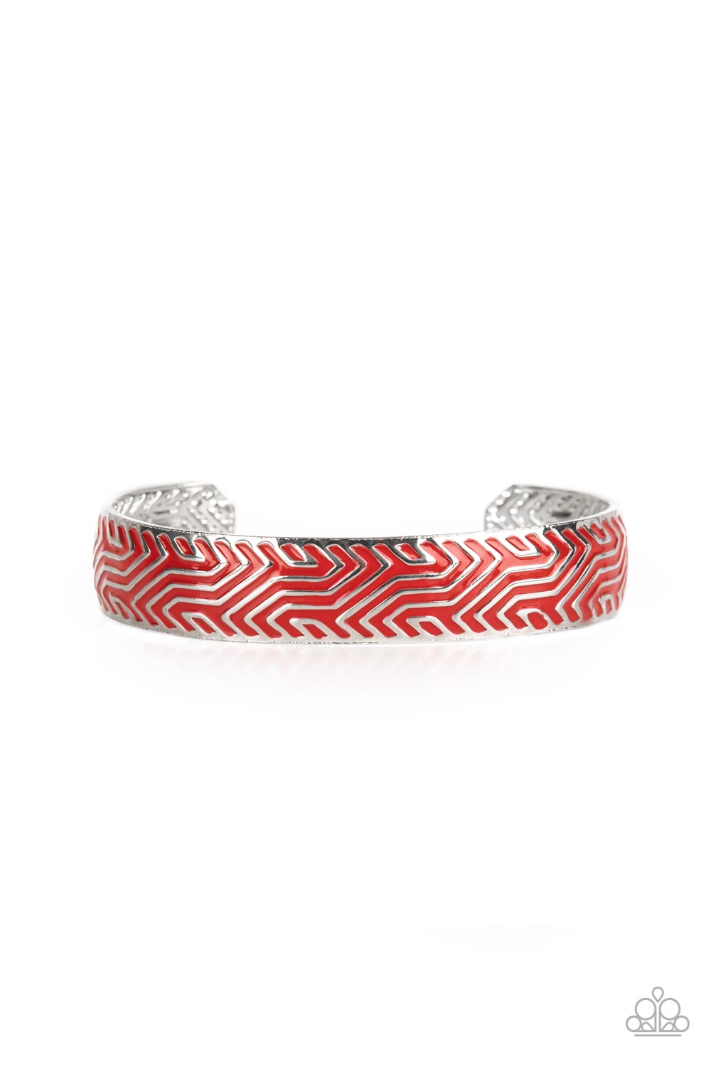 Relic Raider - red - Paparazzi bracelet