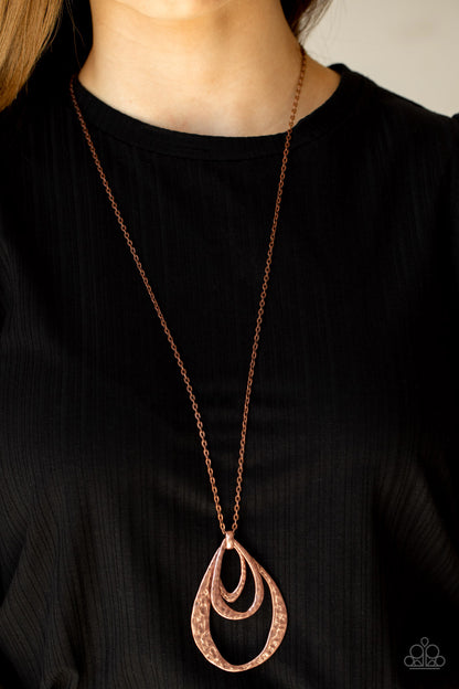 Relic Renaissance - copper - Paparazzi necklace