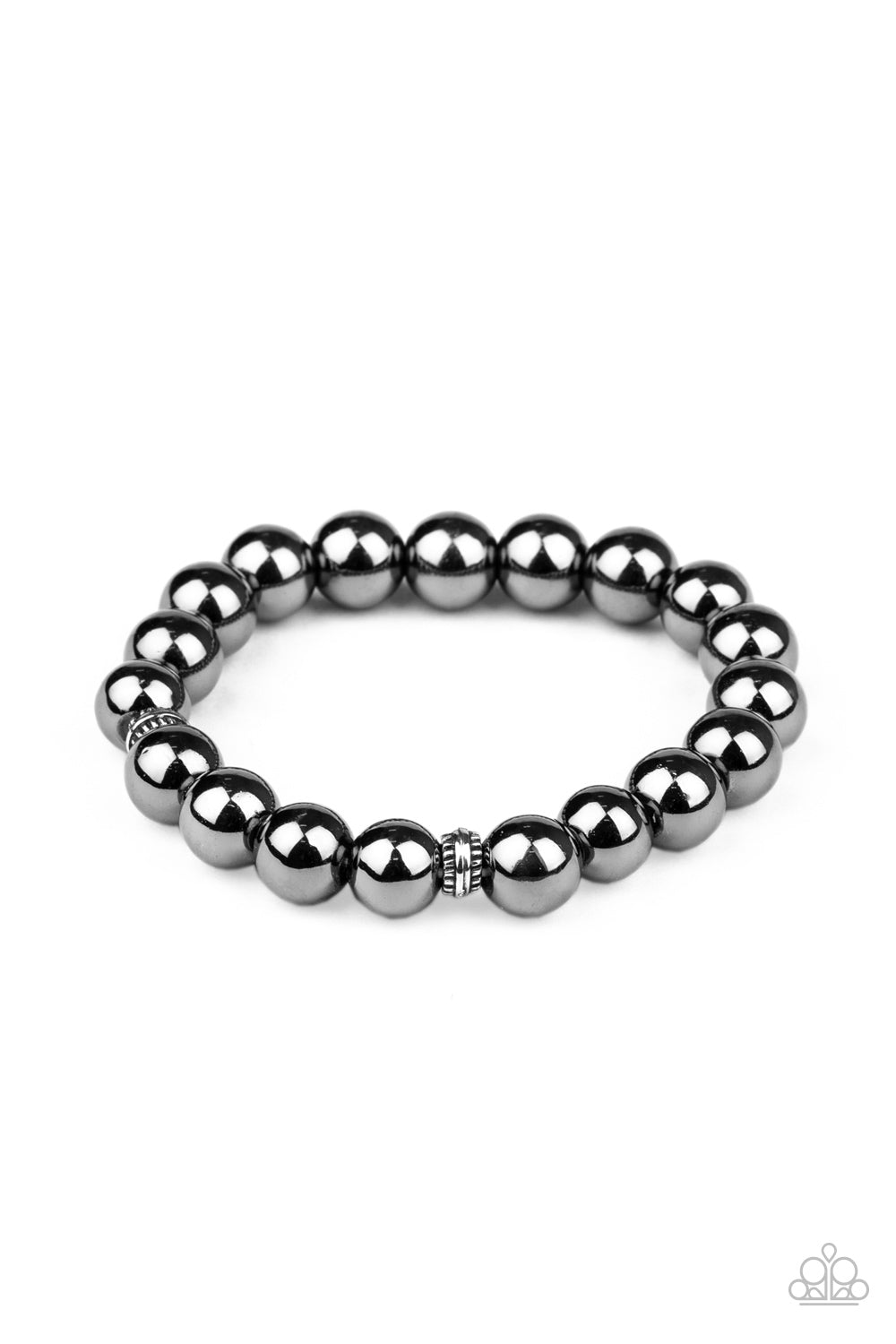 Resilience - black - Paparazzi mens bracelet