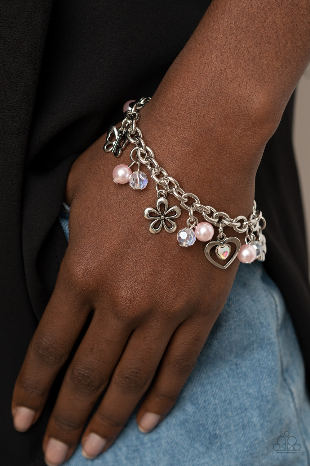 Retreat into Romance - pink - Paparazzi bracelet