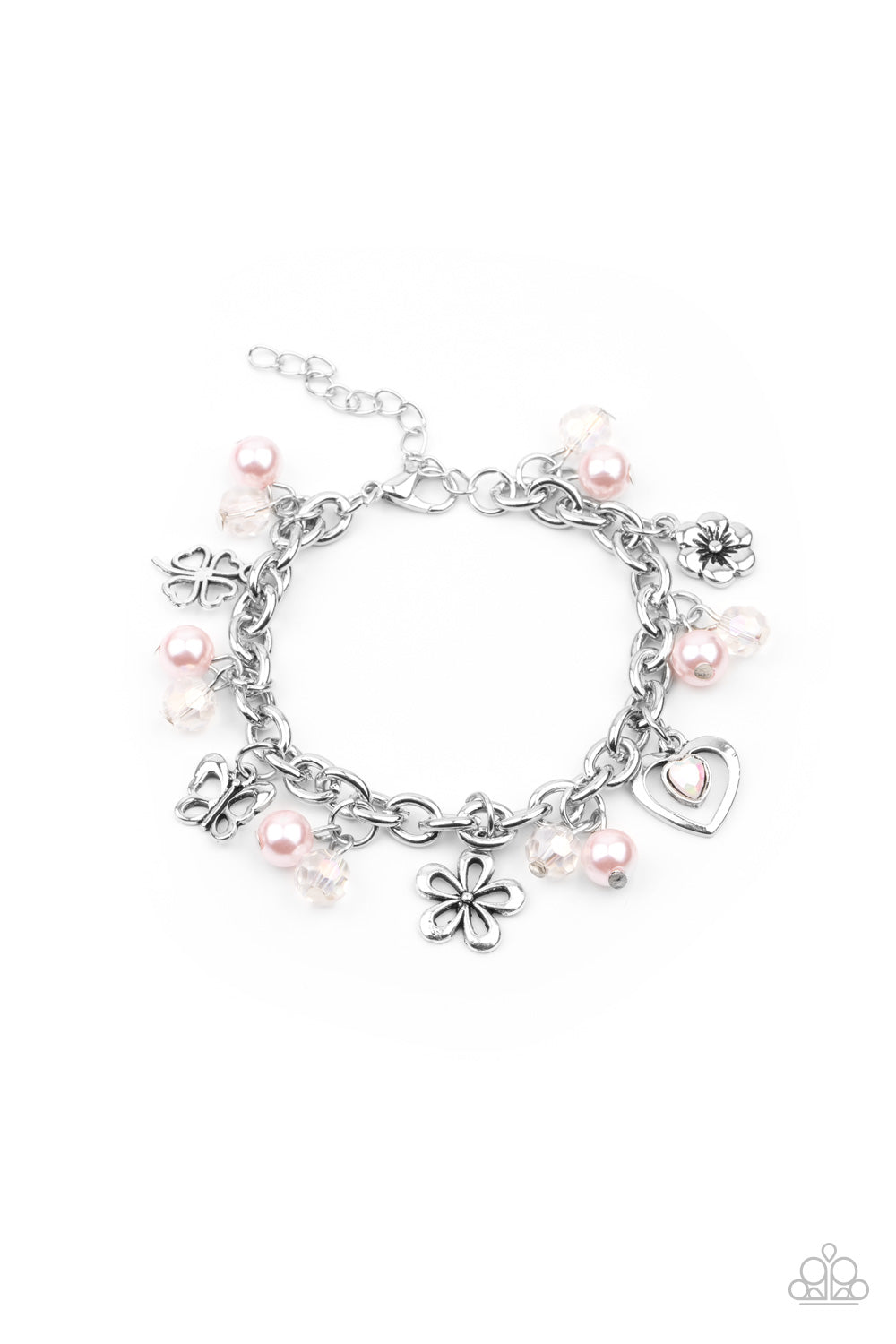 Retreat into Romance - pink - Paparazzi bracelet