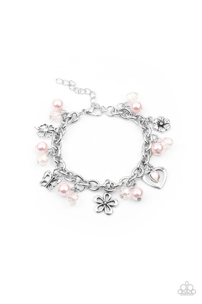 Retreat into Romance - pink - Paparazzi bracelet