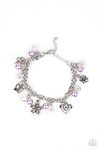 Retreat into Romance - purple - Paparazzi bracelet