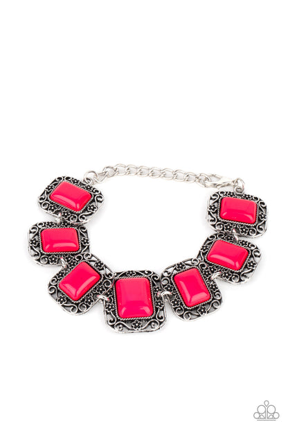 Retro Rodeo - pink - Paparazzi bracelet