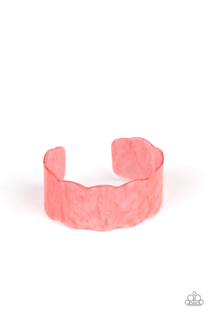 Retro Ruffle - orange - Paparazzi bracelet