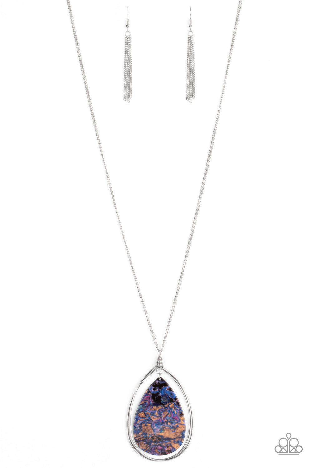 Retrograde Radiance - multi (purple) - Paparazzi necklace