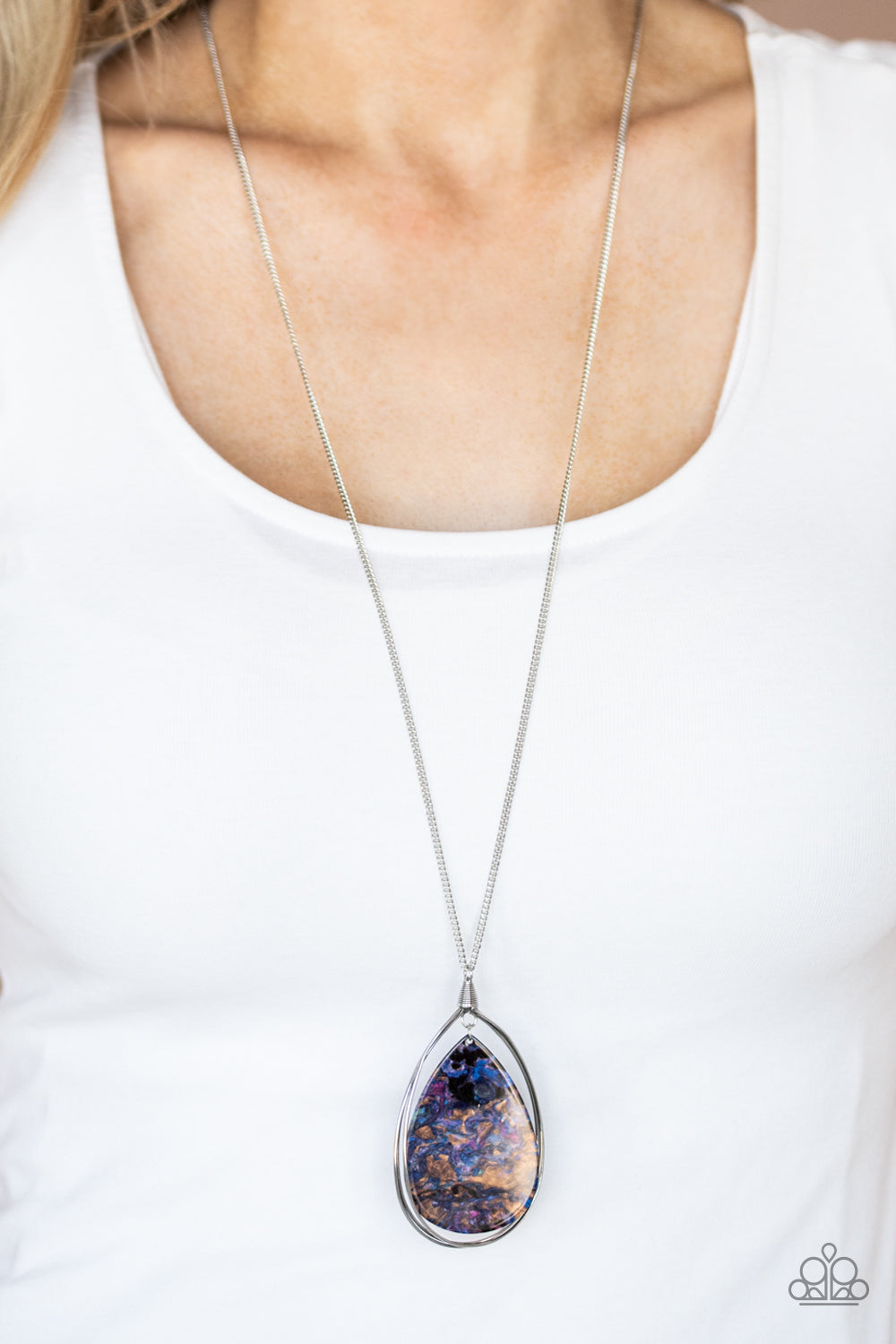 Retrograde Radiance - multi (purple) - Paparazzi necklace