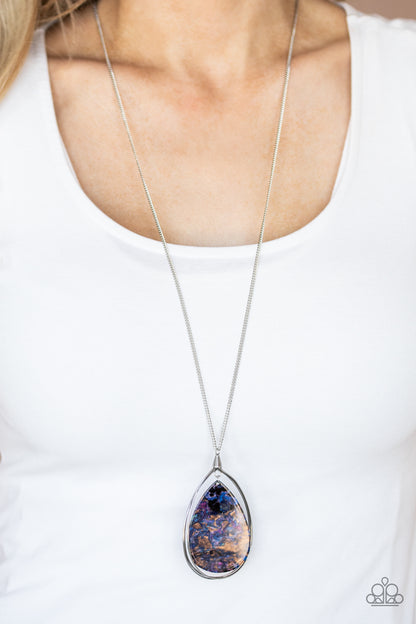 Retrograde Radiance - multi (purple) - Paparazzi necklace