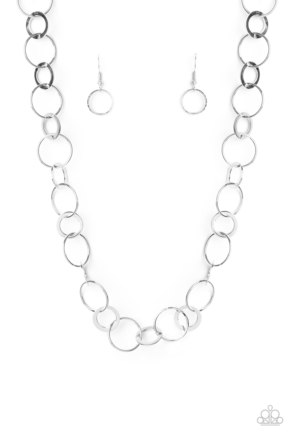 Revolutionary Radiance - silver - Paparazzi necklace