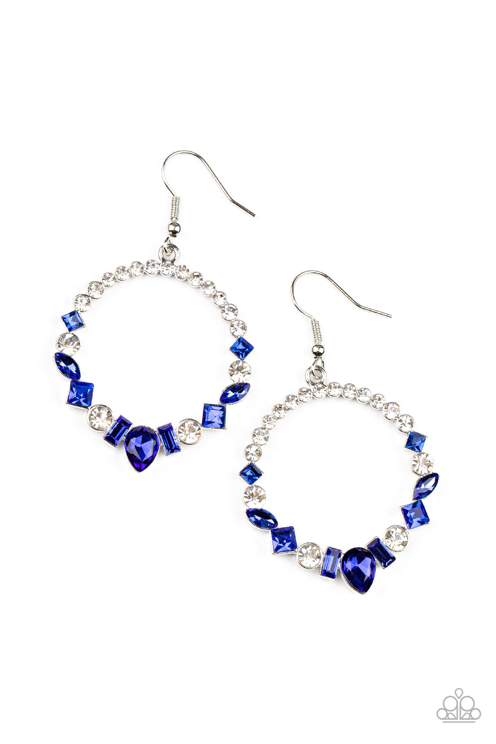 Revolutionary Refinement - blue - Paparazzi earrings