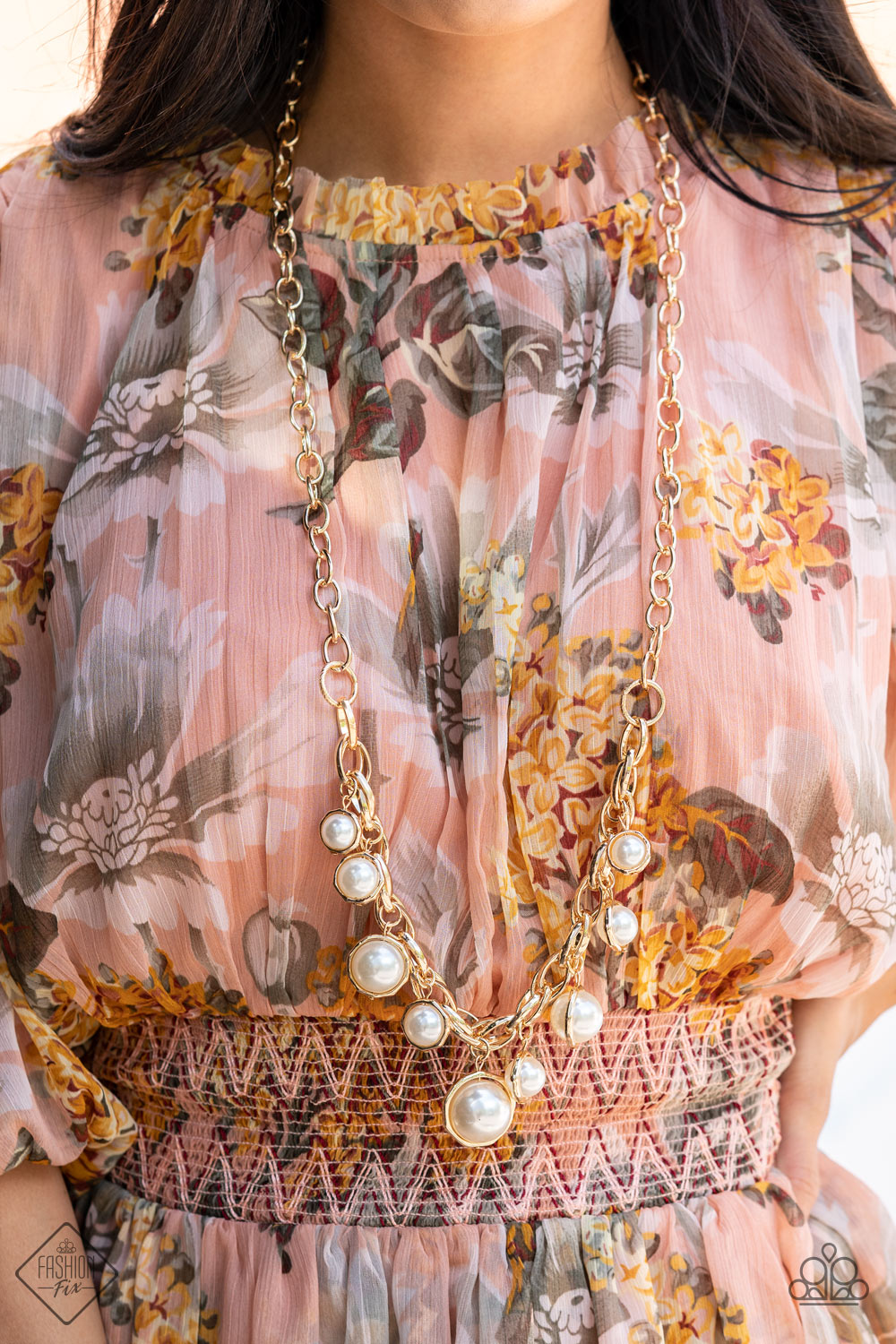 Revolving Refinement - gold - Paparazzi necklace