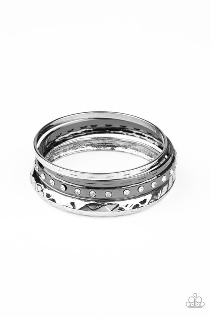 Revved Up Rhinestones - multi - Paparazzi bracelet – JewelryBlingThing