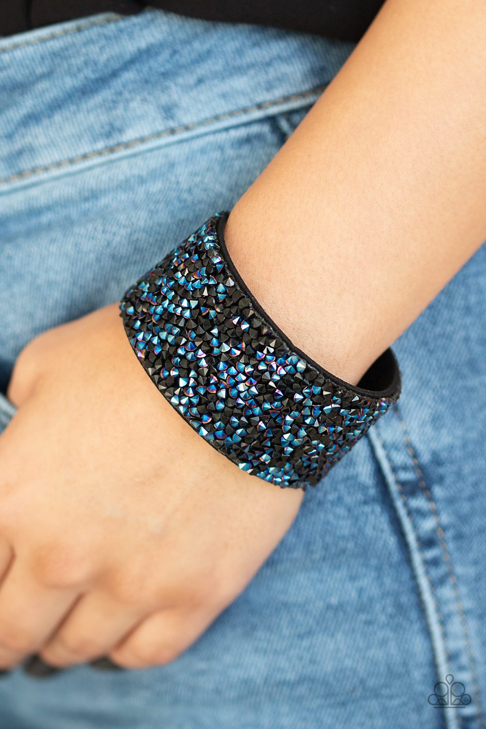 Rhinestone Runway-multi-Paparazzi bracelet
