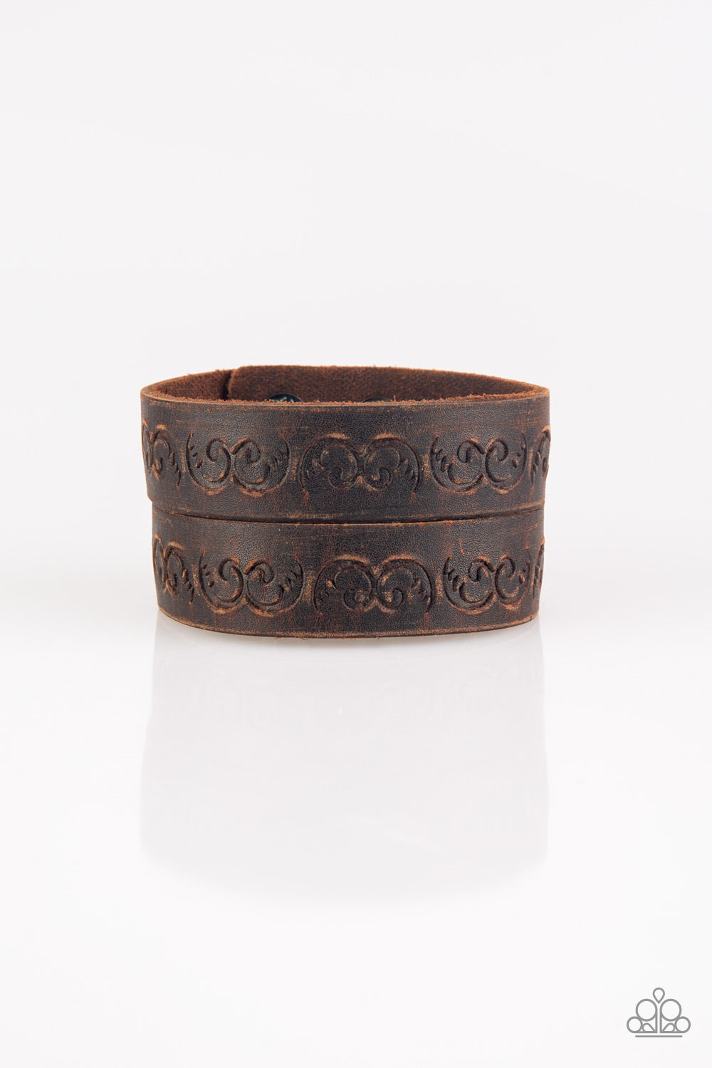 Ride and Wrangle - brown - Paparazzi bracelet