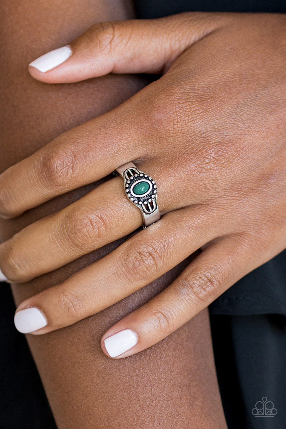 Right On TREK - green - Paparazzi ring