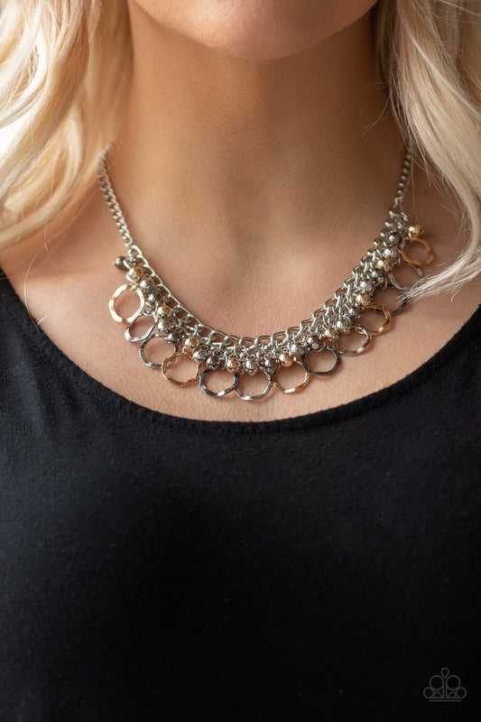 Ring Leader Radiance-multi-Paparazzi necklace