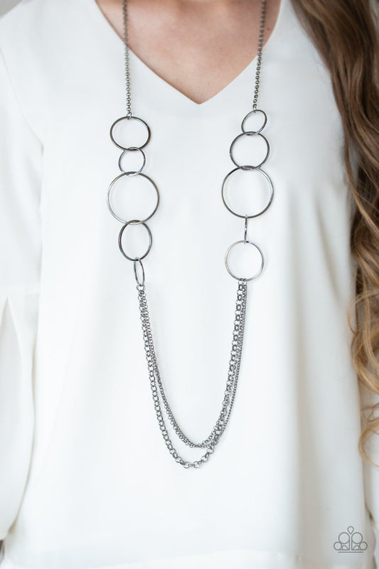 Ring in the Radiance-black-Paparazzi necklace