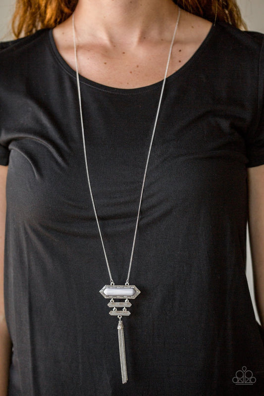 Rio Rendezous - silver - Paparazzi necklace