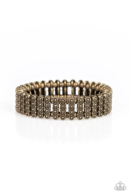 Rise With the Sun - brass - Paparazzi bracelet