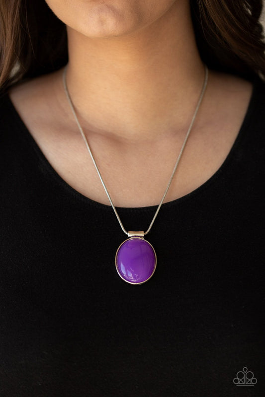 Rising Stardom-purple-Paparazzi necklace